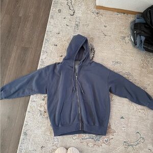 Brandy Meville Blue Zip Up